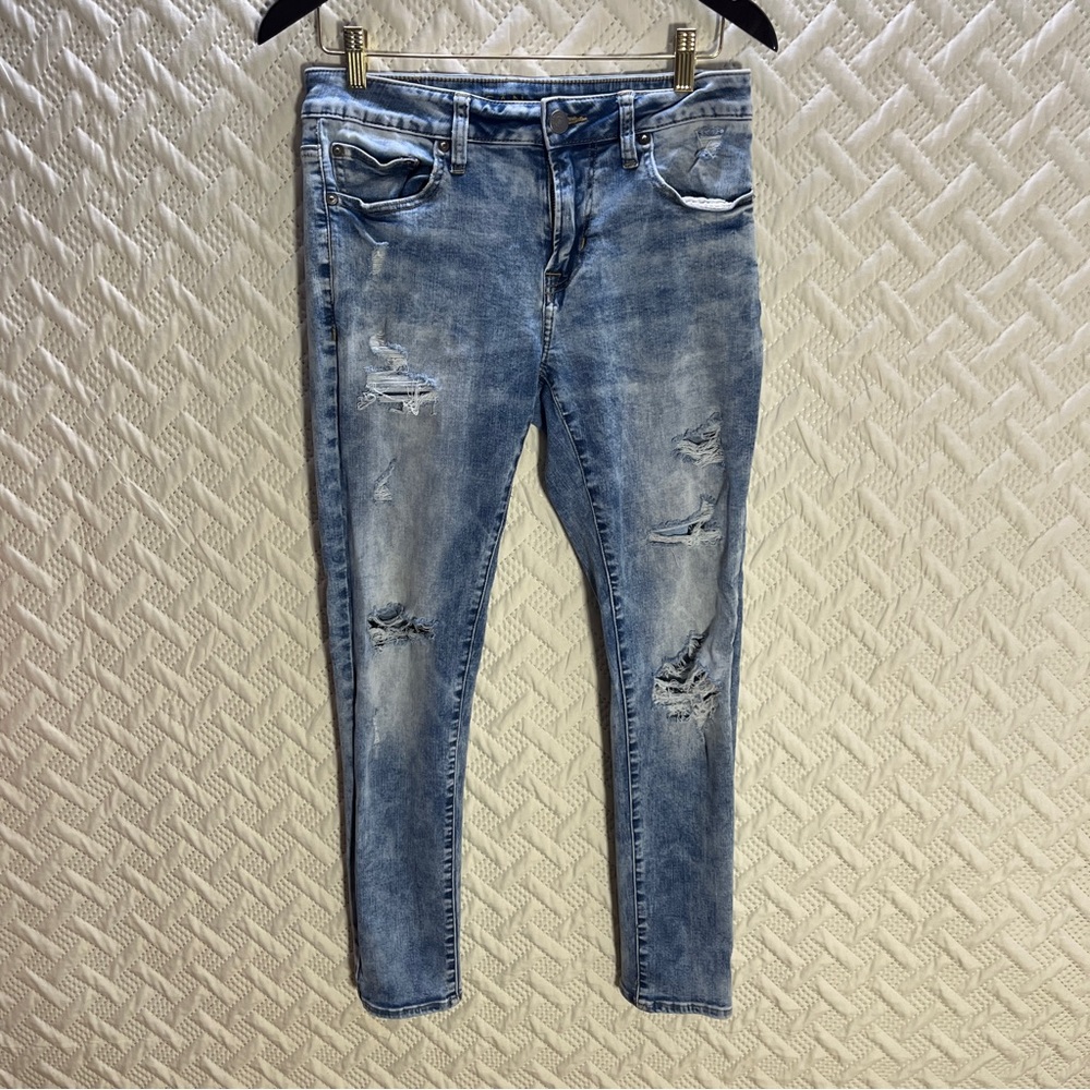American Eagle Outfitters Skinny Jeans - Light Blue
